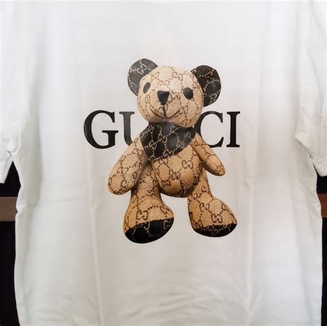 gucci 717422|GUCCI teddy bear patch T.